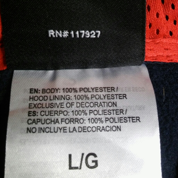 AND1 basketball hoodie size large - Picture 4 of 5